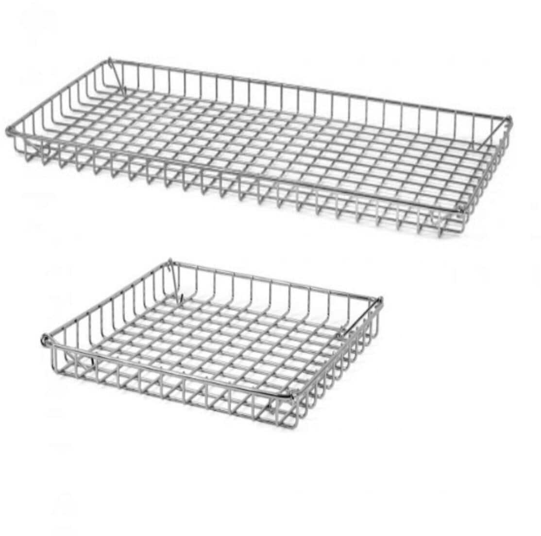 Oppbevaringskurv for bålgrytebord FE45/90 forkrommet stål Petromax