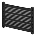 Oppbevaringsnett elastisk 31x26,5 cm med plastholder - ProPlus forfra