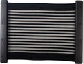Oppbevaringsnett komplettsett 33x25,5 cm, svart - KiiPER montert i campingvogn