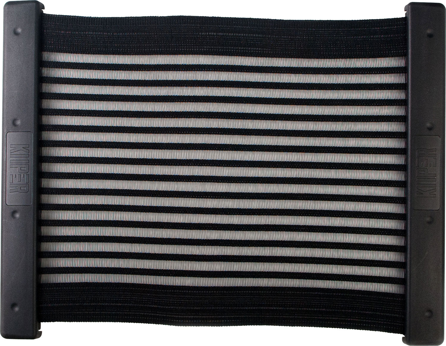 Oppbevaringsnett komplettsett 33x25,5 cm, svart - KiiPER montert i campingvogn
