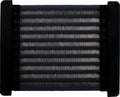 Oppbevaringsnett S (170-210 mm) med monteringssett fra KiiPit montert på vegg