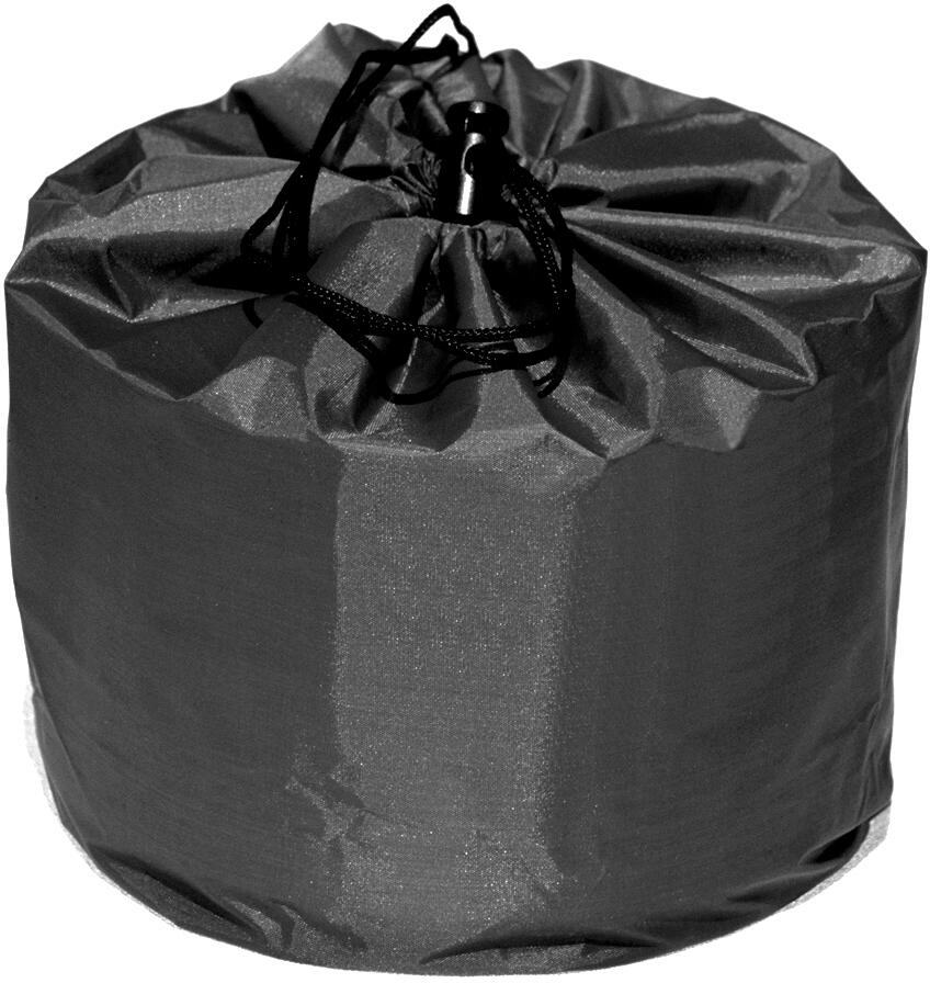 Oppbevaringspose for kokesett i nylon 420D, Ø23 cm fra BasicNature, forfra