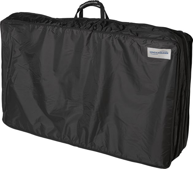 Oppbevaringsveske for campingmøbler 116 x 30 x 66 cm fra Hindermann sett forfra