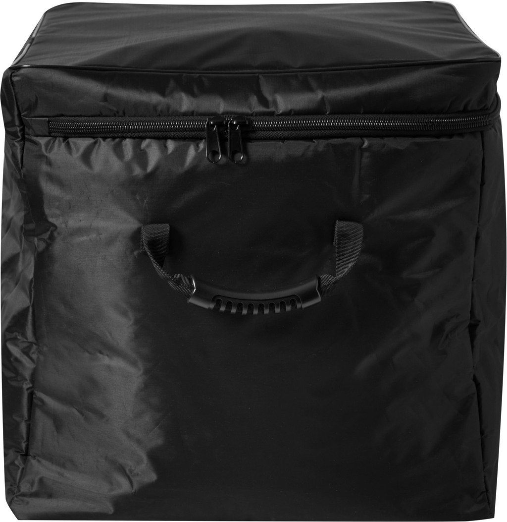 Oppbevaringsveske for tørrtoalett polstret 45x42x46 cm - Hindermann forfra