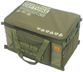 Oppbevaringsveske med bord Defthike 50 liter forfra