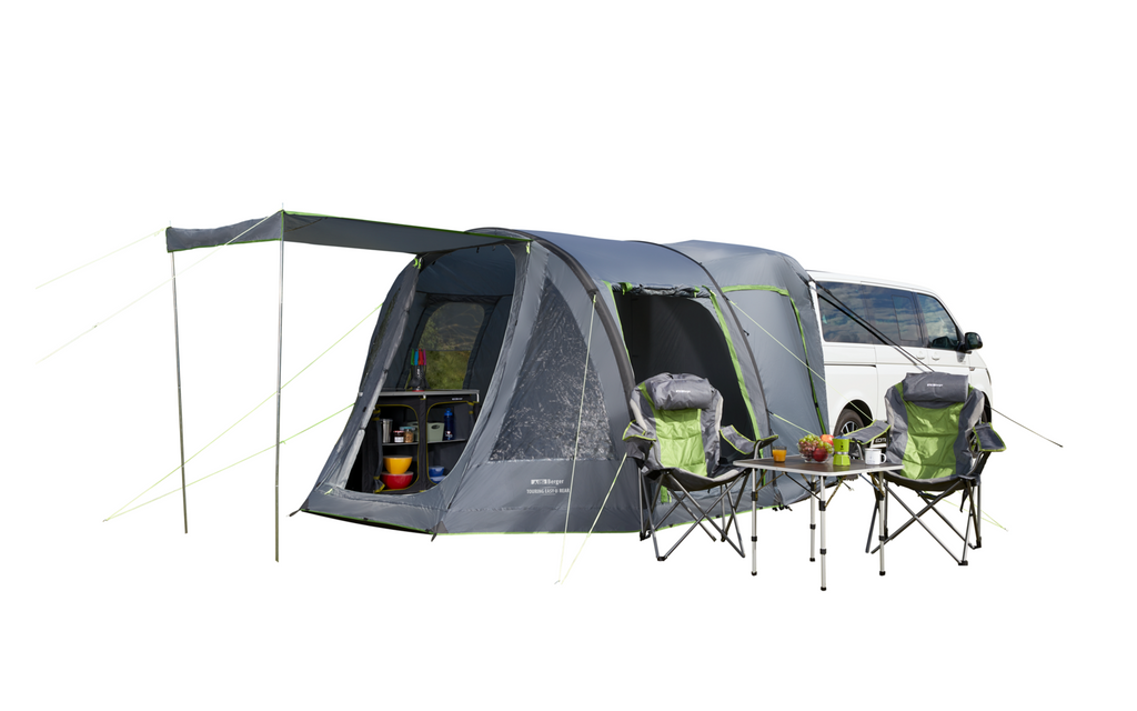 Bakside av oppblåsbart frittstående hekktelt Touring Easy Air Rear for VW T5 T6