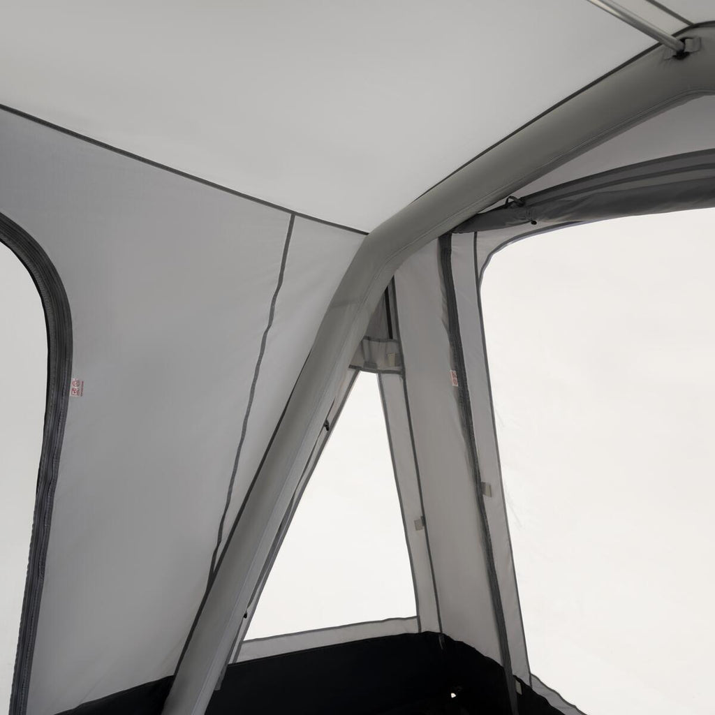 Detalj av oppblåsbart driveaway-fortelt Leggera AIR 260 DA svart