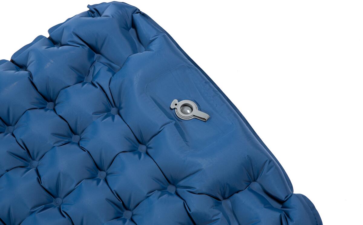 Oppblåsbart liggeunderlag Moflate 200x70 cm 900 g nylon detalj av materiale