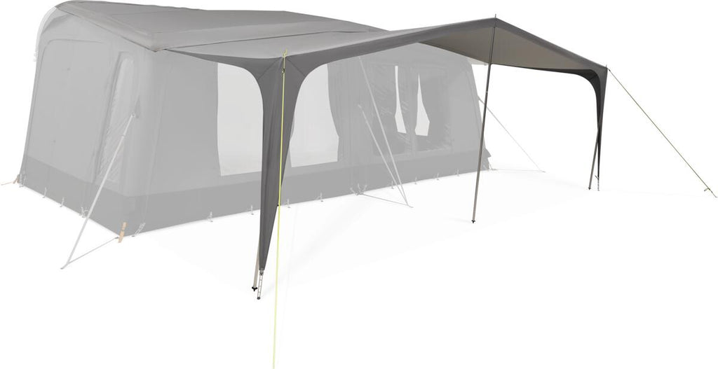 Oppblåsbart takoverbygg Residence AIR Canopy for fortelt bakside