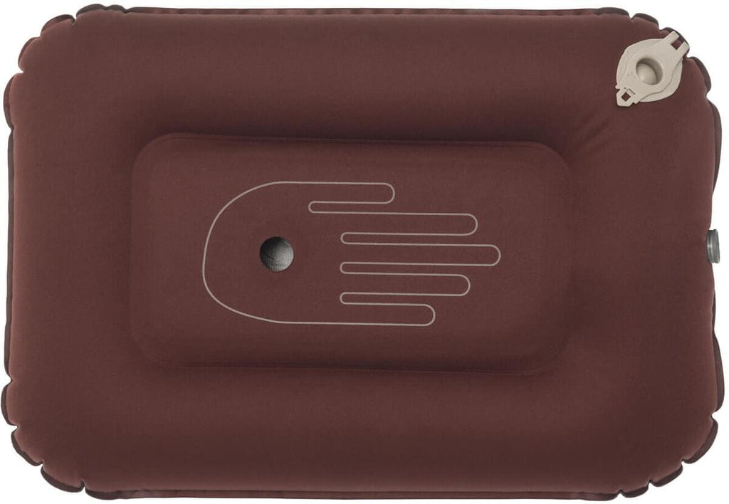 Bakside av oppblåsbar campingpute Pump Pillow 29x42 cm 150 g - VAUDE