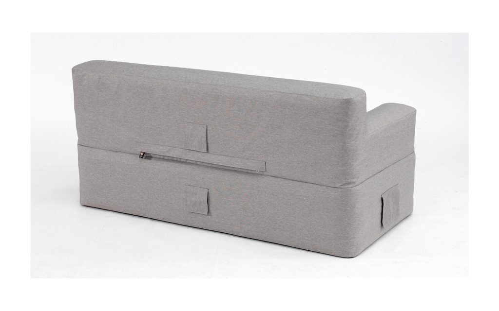 Oppblåsbar campingsofa Snowbird Lake bakside detalj