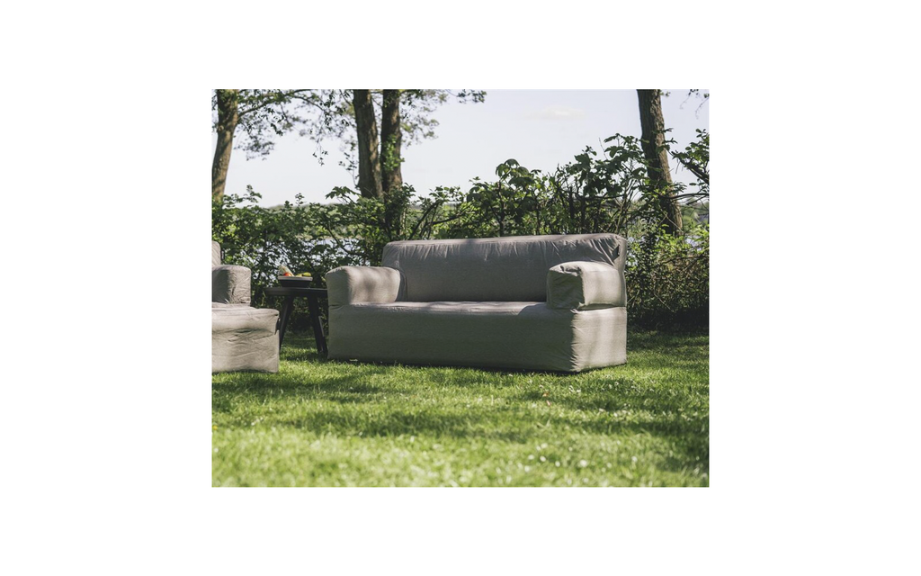 Oppblåsbar campingsofa Snowbird Lake ventil detalj