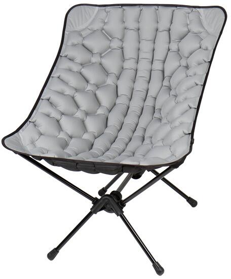 Oppblåsbar klappstol i aluminium 1,2 kg 64x69x70 cm - Holiday Travel forfra