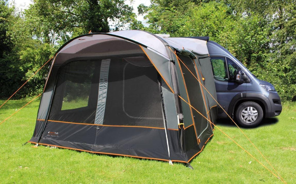 Bakside av Oppblåsbart bobilfortelt Portofino RV Air 250x235 cm