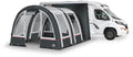 Oppblåsbart bobilfortelt Traveller Air Modular 320x260 cm fra Dorema montert på bobil