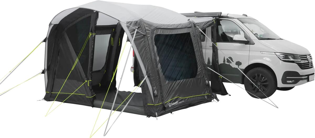 Oppblåsbart bussfortelt Park PowerAir 320x290 cm drive-away - Outwell med integrert lys