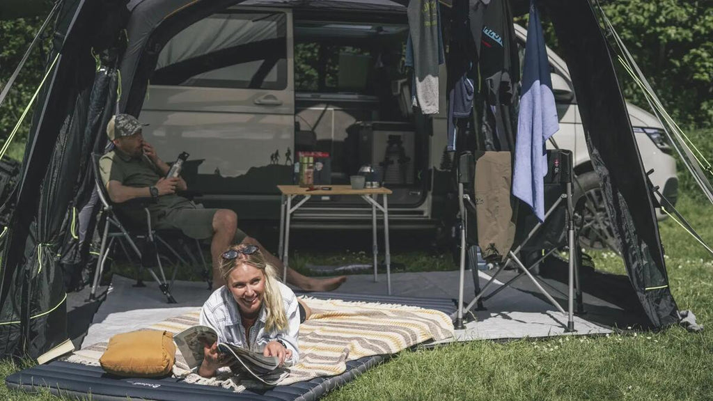 Oppblåsbart bussfortelt Park PowerAir 320x290 cm drive-away - Outwell komplett utstyr