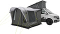 Oppblåsbart bussfortelt Santa Monica Air 260x250 cm grått front