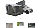 Oppblåsbart bussfortelt Santa Monica Air Mid/Tall forfra