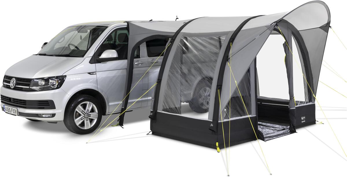 Oppblåsbart bussfortelt Sprint Air 280x155cm frittstående - Kampa forfra