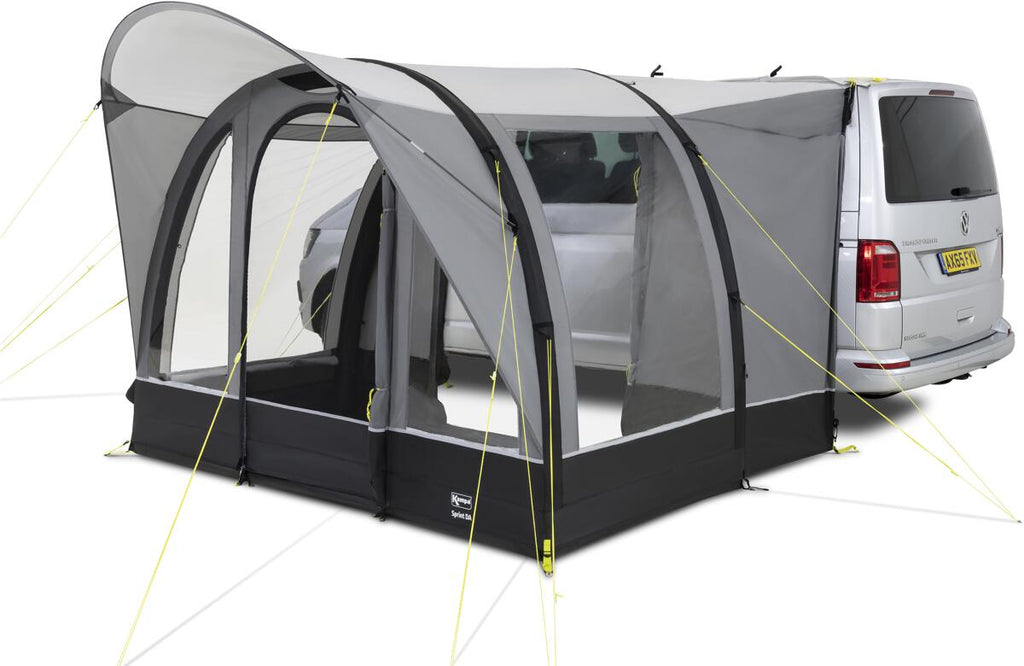 Baksiden av Oppblåsbart bussfortelt Sprint Air 280x155cm frittstående - Kampa