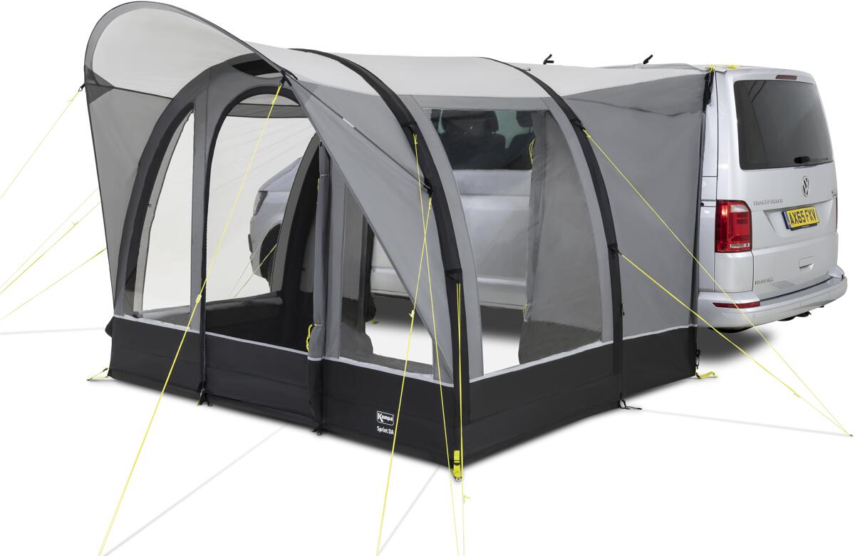 Baksiden av Oppblåsbart bussfortelt Sprint Air 280x155cm frittstående - Kampa