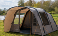 Oppblåsbart familietelt Brimnes 5 Air 5 personer 3000 mm - Easy Camp satt opp sett forfra