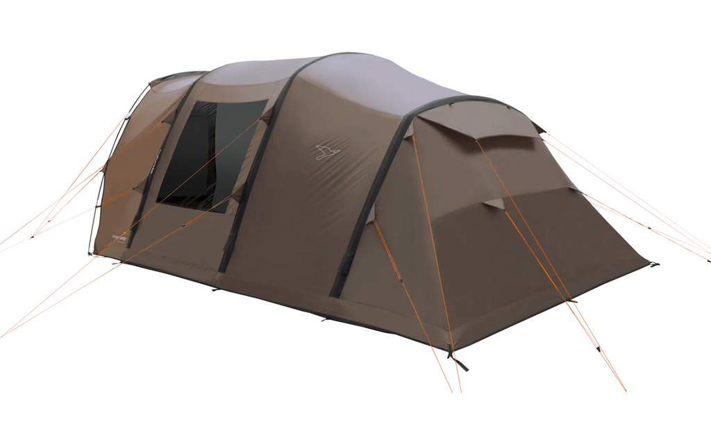 Planløsning for Oppblåsbart familietelt Brimnes 5 Air 5 personer 3000 mm - Easy Camp