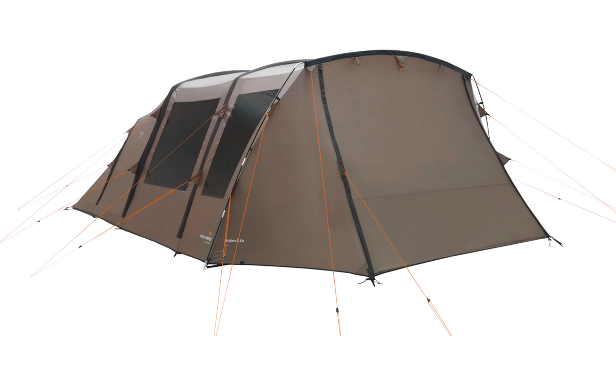 Oppblåsbart familietelt Kullen 6 Air 6 personer 3000 mm - Easy Camp nedpakket i bag