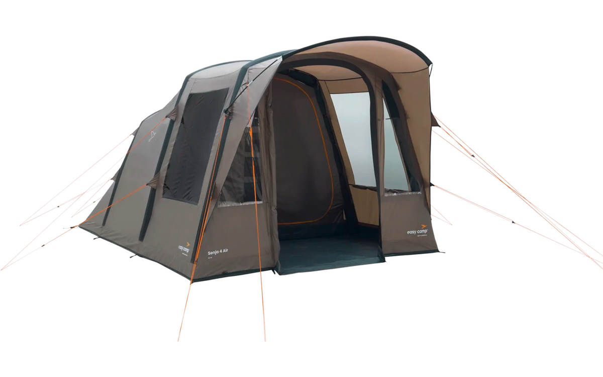 Nærbilde av luftrør på Oppblåsbart familietelt Senja 4 Air for 4 personer 3000 mm - Easy Camp