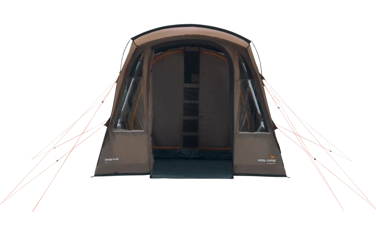 Vindu med gardin på Oppblåsbart familietelt Senja 4 Air for 4 personer 3000 mm - Easy Camp