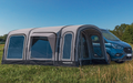 Oppblåsbart fortelt Aquila Pro 550x320x215 cm for buss og camper - Westfield forfra
