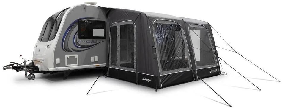 Oppblåsbart fortelt Balletto Pro Air 330 Shadow Grey forfra