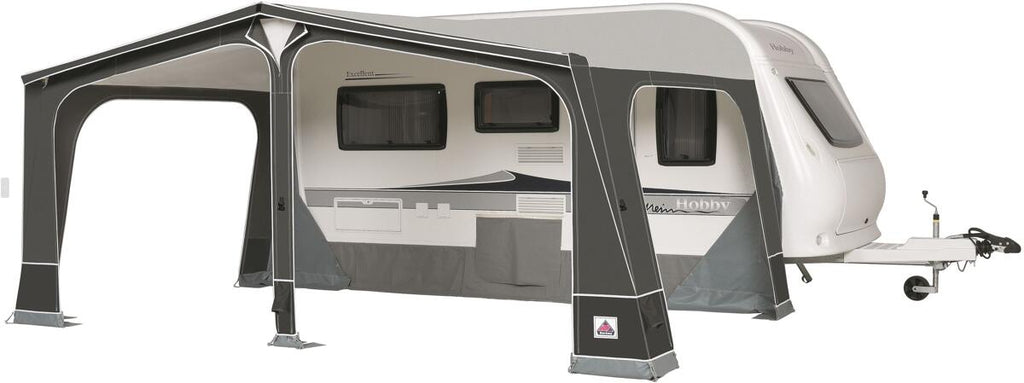 Oppblåsbart fortelt Daytona Air All Season bakside og ventilasjon