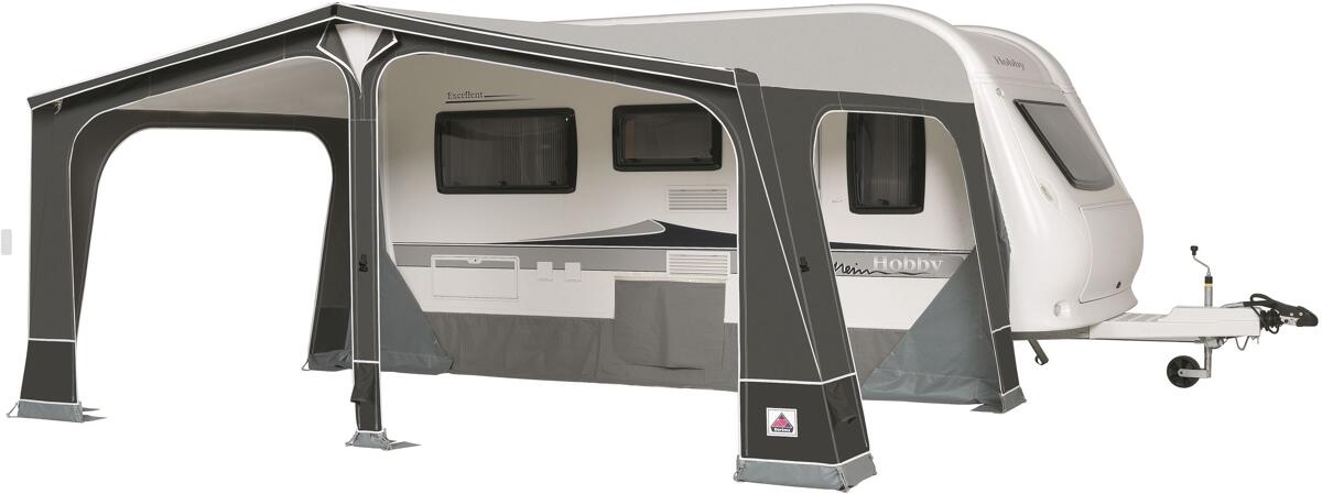 Oppblåsbart fortelt Daytona Air All Season bakside og ventilasjon