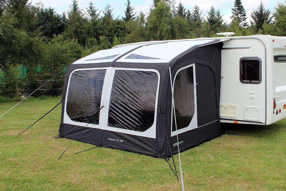 Oppblåsbart fortelt Eclipse Pro 330 250x330cm detalj av luftbåresystem