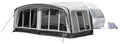 Oppblåsbart fortelt Galaxy 2.0 dybde 250 cm for campingvogn - Westfield forfra