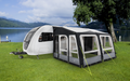 Oppblåsbart fortelt Grande Air Pro 390 for campingvogn front