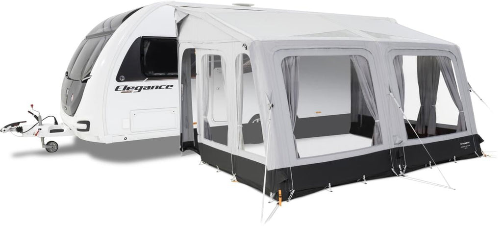 Detalj av luftslanger på Oppblåsbart fortelt Grande AIR Tour 390x300x295 cm - Dometic