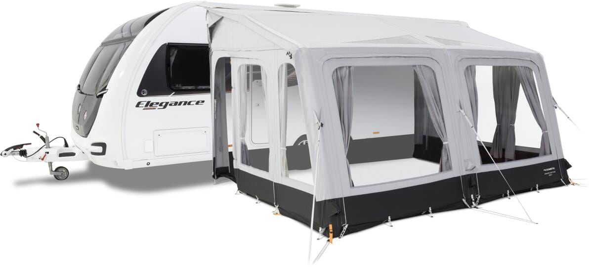 Detalj av luftslanger på Oppblåsbart fortelt Grande AIR Tour 390x300x295 cm - Dometic