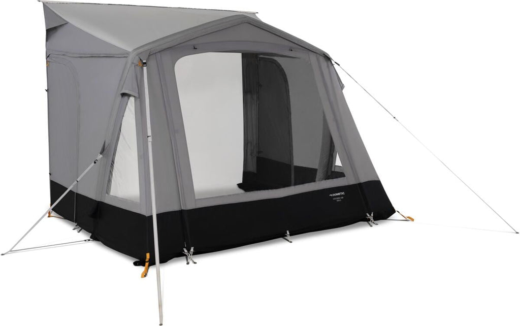 Oppblåsbart fortelt Leggera AIR 300 S 300x240 cm svart forfra