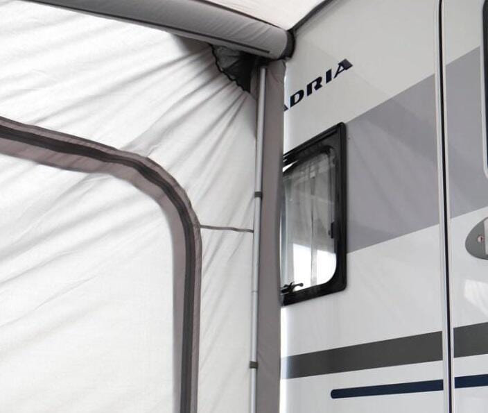Detalj av ventil på Oppblåsbart fortelt Marina Air for campingvogn