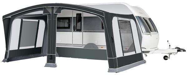 Nærbilde av Airtube på Oppblåsbart fortelt Octavia Air for campingvogn antrasitt