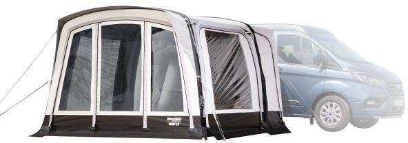 Oppblåsbart fortelt Orion 2.0 for buss 300x250 cm forfra