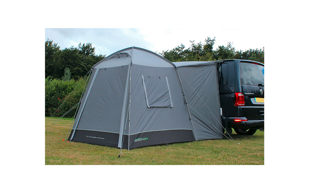 Sammenrullet Oppblåsbart fortelt Outhouse Handi Low 200x200 cm - Outdoor Revolution i pakkpose