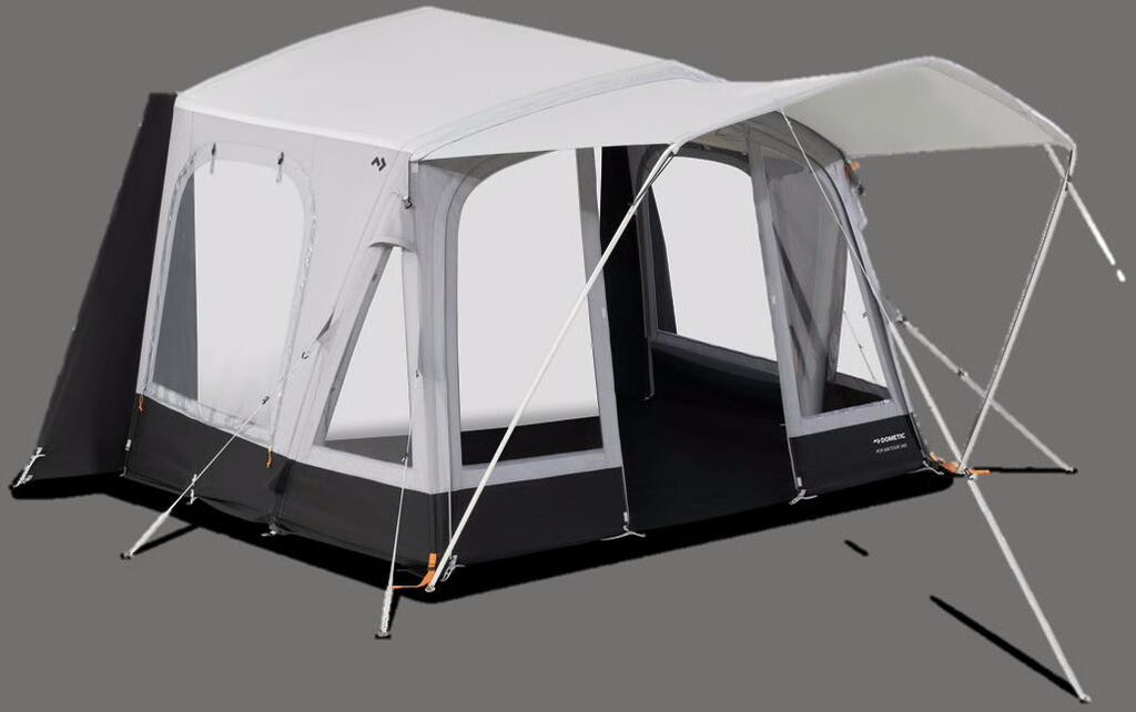 Oppblåsbart fortelt Pop AIR Tour med markise og bunnpresenning - Dometic forfra