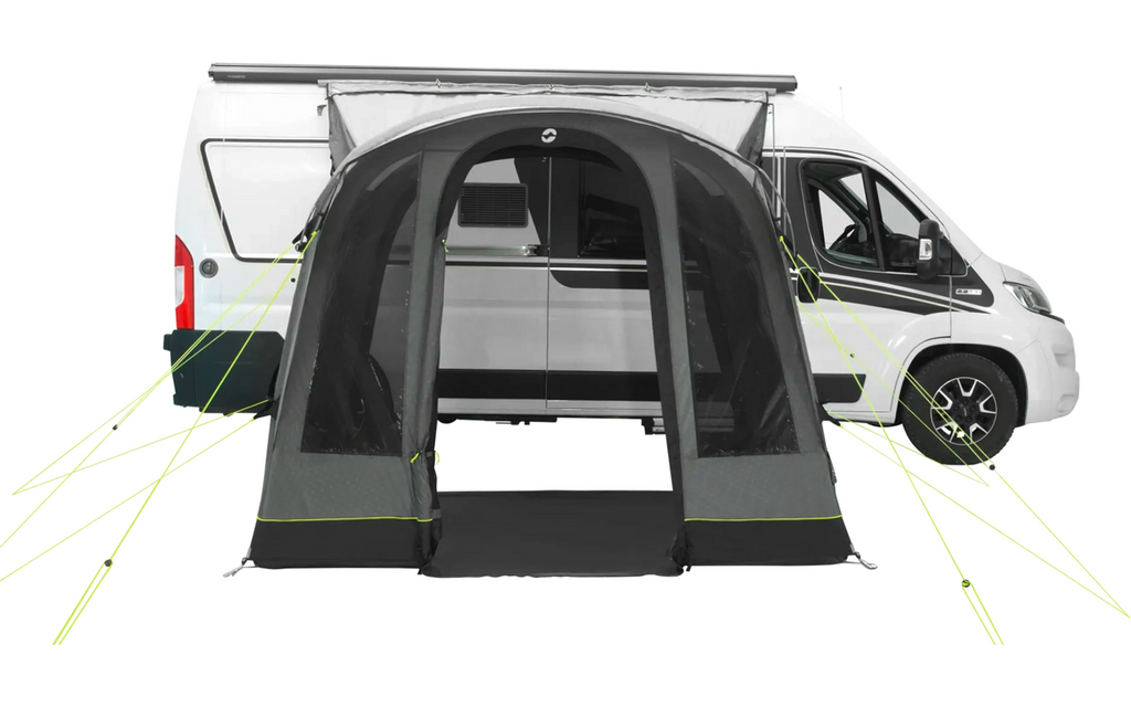 Montert Oppblåsbart fortelt Santa Monica Air Mid/Tall på campingbil