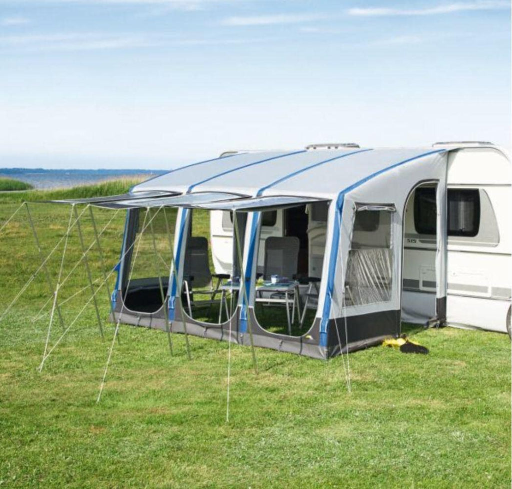 Bakside av Oppblåsbart fortelt Space Air HQ 375x280 cm