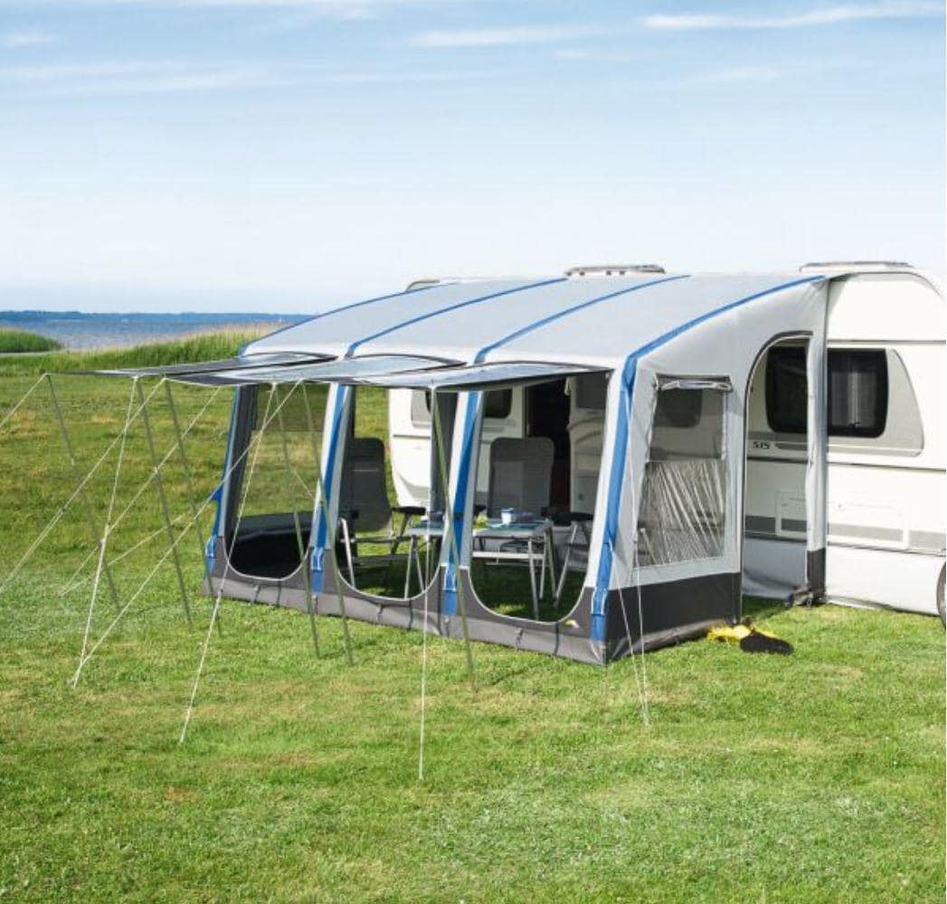Bakside av Oppblåsbart fortelt Space Air HQ 375x280 cm