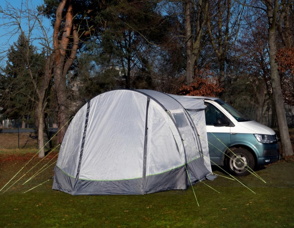Oppblåsbart fortelt TOUR EASY AIR 300x270cm 14 kg - Reimo detalj av luftslanger